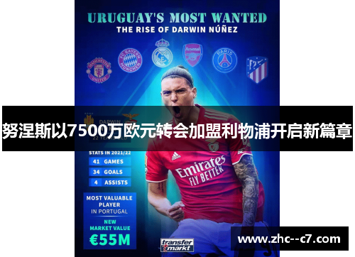 努涅斯以7500万欧元转会加盟利物浦开启新篇章